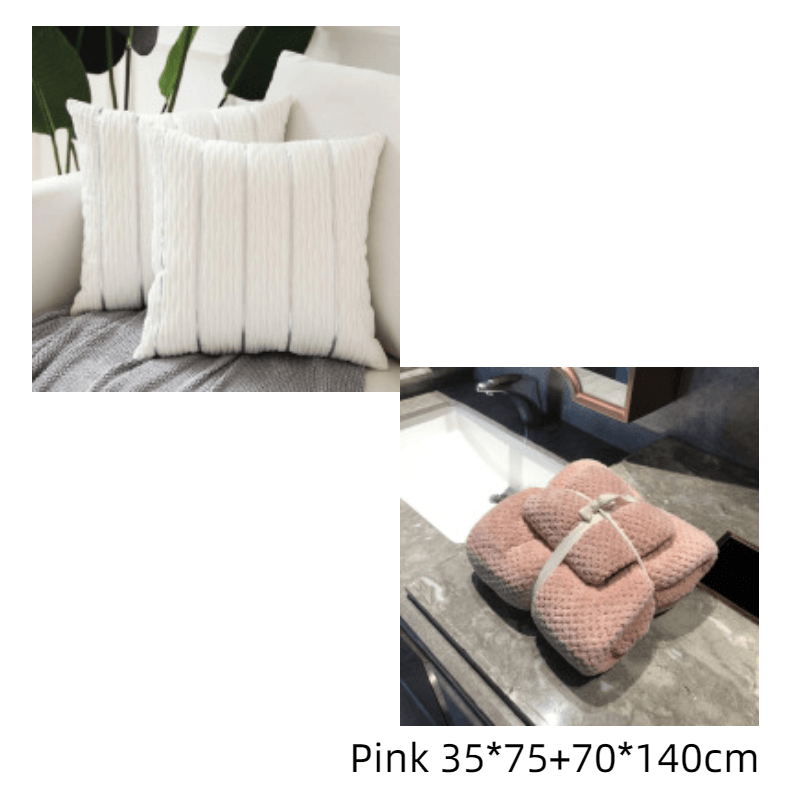 Striped Velvet Pillow Cover - Luxury & Simple - Home2luxury 